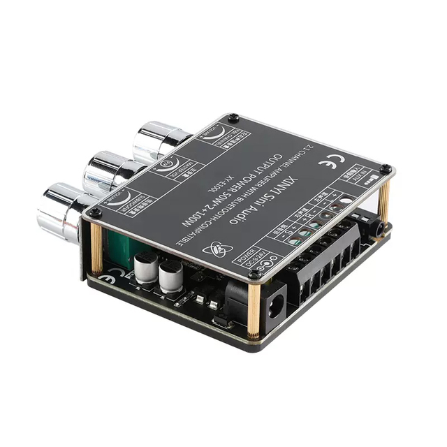 2.1 Channel audio amplifier module 50W+50W+100W subwoofer with high fidelity and sound quality