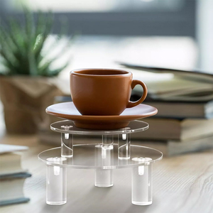 Factory-Customizable Clear Acrylic <b>Display</b> Riser Stand Customizable Clear <b>Display</b> <b>Racks</b> - Product Image 4