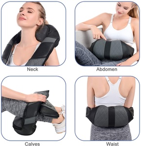 Prodotti di tendenza 2023 nuovi arrivi massaggiatore elettrico Shiatsu per collo e spalle riscaldamento impastare toccando massaggiatore per il collo - Product Image 6