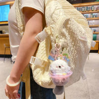 CPC CE Doux Animaux En Peluche Jouets Sceau Ours Polaire Loutre Dauphin Pingouin Porte-clés Pendentif Anneau De Natation Sac À Dos Charmes