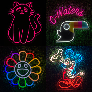 عينة مجانية مخصص السيليكون led النيون ضوء تسجيل شعار شركة متجر في الهواء الطلق للماء الاكريليك مخصص مفتوحة النيون - Product Image 6