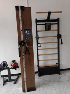 OEM Dinuo Machine <span class=keywords><strong>de</strong></span> <span class=keywords><strong>musculation</strong></span> motorisée à double bras <span class=keywords><strong>avec</strong></span> cadre en métal <span class=keywords><strong>de</strong></span> type échelle suédoise, barres parallèles, pour tractions, presse à jambes et étirements, usage intérieur - Product Image 6