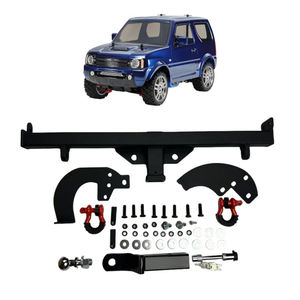 Pour Suzuki Jimny JB64 JB74 2018+ JB23 33 43 Anneau de remorquage anti-collision Barre de remorquage Kit carrosserie Accessoires de voiture - Product Image 2