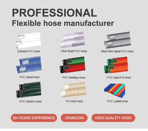 Mangueira de Pulverização de Alta Pressão em <span class=keywords><strong>PVC</strong></span> ID8.5mm 100m/Rolo para Produtos Químicos - Product Image 2