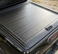 Couverture de benne de camionnette en aluminium durable, rétractable, avec verrouillage, facile à utiliser