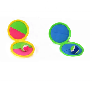 Juego de Lanzar <span class=keywords><strong>y</strong></span> Atrapar Pelotas Personalizado para la Playa, con Palas Impresas, Juguete Deportivo para Niños <span class=keywords><strong>y</strong></span> Adultos, para Jardín o Exteriores - Product Image 4