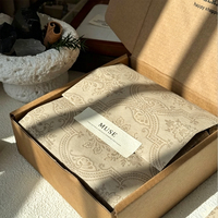 Papier cadeau personnalisé en tissu écologique certifié durable, recyclé, sans acide, neutre au pH, 17 g/m², pour vêtements et chaussures