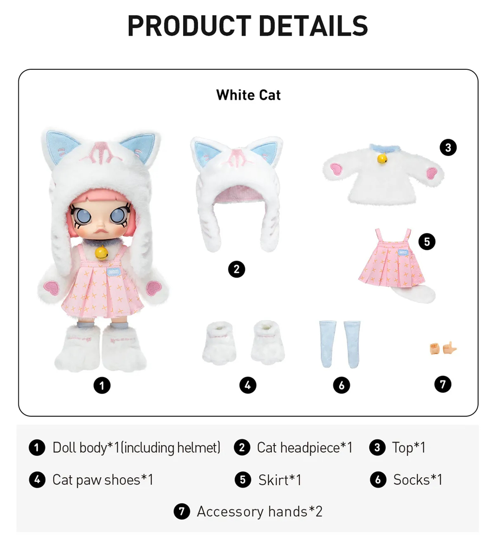 POP MART Official Store MOLLY Peekaboo 1/8 Action Figure Vinyl