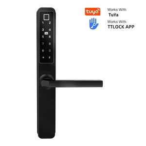 Thông Minh Wifi Từ Xa <span class=keywords><strong>Keyless</strong></span> Nhập Vân Tay Sinh Trắc Học Khóa Mật Khẩu Kỹ Thuật Số RFID Thẻ IC Cho Gỗ Nhà Khách Sạn Nhôm Đám Mây Dữ Liệu - Product Image 5