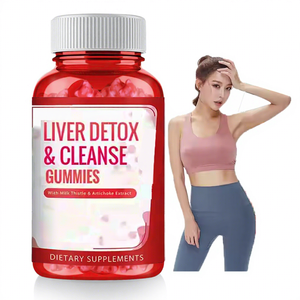 Ausreson Hangover Gummies肝臓クレンズデトックスグミ肝臓サポートサプリメントミルクアザミSilymarin Elderberry Tudca Gummy - Product Image 1