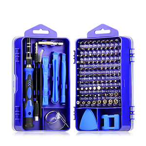 115 trong 1 nhỏ đa chức năng điện thoại di động sửa chữa công cụ thiết lập <span class=keywords><strong>Mini</strong></span> Torx Phillips <span class=keywords><strong>screwdriver</strong></span> Chrome kết thúc nhựa xử lý OEM hộp - Product Image 1