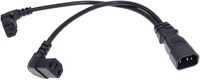 Câble d'extension d'alimentation CA 0,75 mm² C13 vers C14, cordon pour bouilloire électrique, IEC mâle vers femelle
