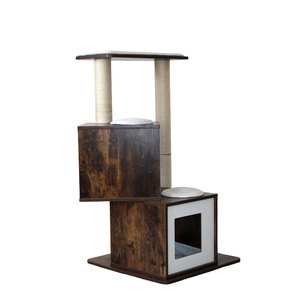 Floor to Ceiling Gothic Big Xxl Luxury <strong>Cat</strong> <strong>Wall</strong> <strong>Tree</strong> for Indoor <strong>Cats</strong> House Modern - Product Image 5
