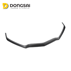 Lèvre avant en fibre de carbone conforme à la norme ISO9001/TS16949/CE/ROHS pour Chevrolet <span class=keywords><strong>Corvette</strong></span> C8, pare-chocs avant <span class=keywords><strong>rouge</strong></span> poli, neuf - Product Image 4