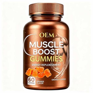 Creatina Monohidrato OEM para Adultos, Gomitas Sin Azúcar para Aumentar la Masa Muscular, Productos de Belleza, Energía Pre-Entrenamiento, Fuerza, Antioxidante - Product Image 1