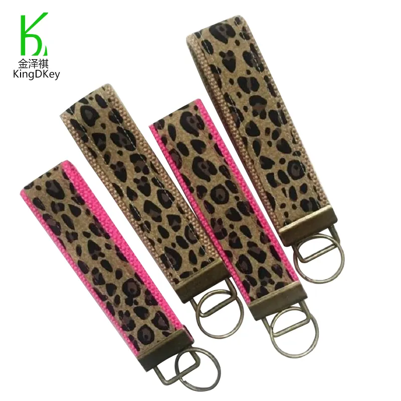 Portachiavi con ghepardo personalizzato assortito portachiavi con cinturino portachiavi con stampa leopardo più economico