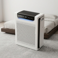 Capteur de qualité de l'air 260m3/h Purificateur d'air HEPA intelligent pour maison connectée, adapté aux grandes pièces