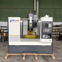Centro de mecanizado vertical de alta precisión de 3 ejes Taiyun VMC650 con sistema de control CNC Fanuc y cono de husillo BT40