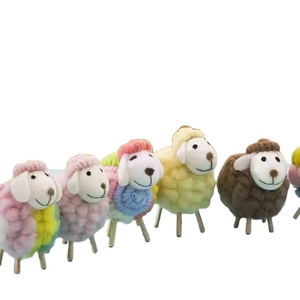 ของเล่นตุ๊กตาแกะ<span class=keywords><strong>ขน</strong></span><span class=keywords><strong>แกะ</strong></span>ตกแต่งเทศกาลคริสต์มาส - Product Image 4