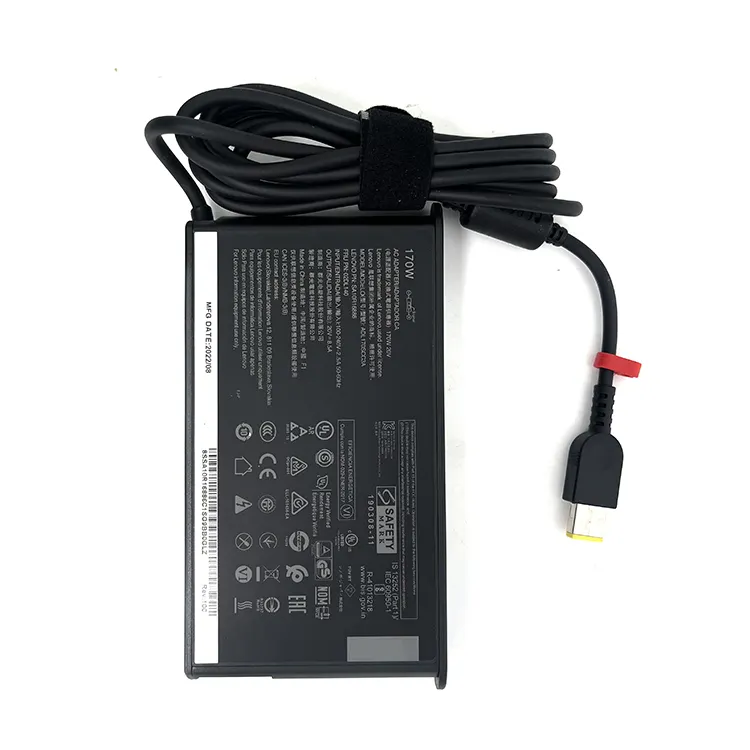 Lenovo Thinkpad X1 P73 P50 P50 için 20V 8.5A 170W Laptop güç kaynağı adaptörler şarj cihazı