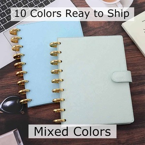 Yihe superventas 10 colores pequeño Saffiano cuero disco encuadernado B5 planificador de presupuesto como vida estética presupuesto/<span class=keywords><strong>Agenda</strong></span>/organizador - Product Image 2