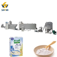 Fabricant de poudre instantanée pour porridge original, farine d'orge biologique à grains entiers