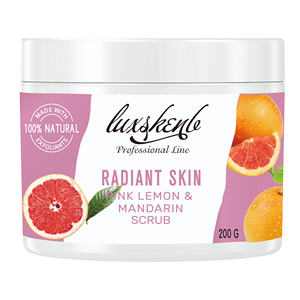 Gel de esencia natural de fruta con vitamina C, exfoliante para <span class=keywords><strong>el</strong></span> cuidado corporal Facial Personal, crema suavizante exfoliante de limpieza profunda con colágeno - Product Image 3