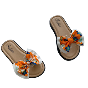 Nuova ragazza Casual da principessa da interno con fiocco sandali estivi alla moda per la casa per bambini - Product Image 1