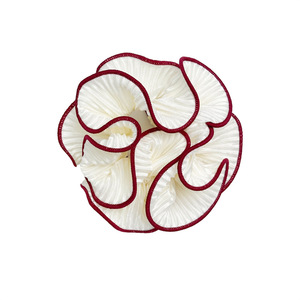 Élastique à cheveux multi-couches élégant à volants, grand chouchou pour femmes, pour queues <span class=keywords><strong>de</strong></span> <span class=keywords><strong>cheval</strong></span> basses et chignons - Product Image 5