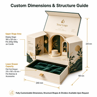 Boîte cadeau créative en carton 3D, boîte rigide recyclable avec scène pop-up pour anniversaire, Saint-Valentin, fête des mères