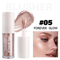 Fard à joues liquide très populaire pour illuminer et sublimer le visage, crème de contour et fard à paupières 6 couleurs en gros
