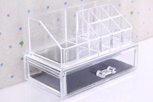 Giá Để Đồ Trang Điểm Bằng Acrylic Trong Suốt Thiết Kế Mới 2023 Giá Trưng Bày Có Ngăn Kéo - Product Image 3