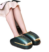 Chaussures de massage électroniques pour les pieds, trois modes, réflexologie, acupression, activation du flux sanguin, pantoufles de massage santé