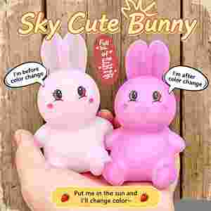 Sensory Kawaii Magic Color Changing Strawberry <b>Squishy</b> Fidget Toy Cute Cat Paw Thermochromic Soft Fruit Stressrelief 5 7 Years - Product Image 4