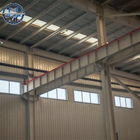 Structure en acier préfabriquée de style industriel, conception libre, entrepôt moderne, atelier, bureau, bâtiment, centre commercial, supermarché, concessionnaires automobiles