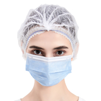 Masques chirurgicaux jetables Hubei Haixin Masques médicaux approuvés par la CE avec cravate pour adultes pour masque facial hospitalier en gros
