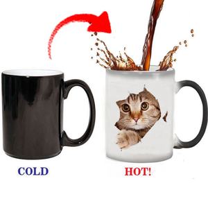 Taza de café que cambia de Color, promoción de regalos de Navidad, <span class=keywords><strong>tazas</strong></span> mágicas de 11oz - Product Image 3