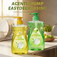 Savon liquide écologique multi-usages 3 en 1 Savon à vaisselle Liquide vaisselle Nettoyant pour sols pour fruits et légumes 500 ml