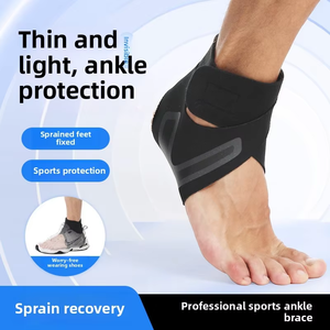 Penahan penopang pergelangan kaki dengan tali Neoprene dan perban nilon bungkus pelindung pergelangan kaki membungkus # AH-20 - Product Image 5