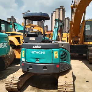 Excavadora sobre orugas HITACHI, alta calidad, segunda mano, marca japonesa, peso operativo de 4 toneladas con accesorios de bomba de cubo - Product Image 1