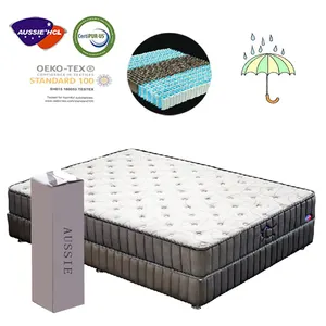 Colchón para tiendas cerca de mí king size en caja 3 Zone Pocket Spring foam Memory Foam mattress Pocket Spring mattress