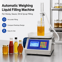 Machine de remplissage de liquides de haute précision, portable, automatique, pour la production à petite échelle