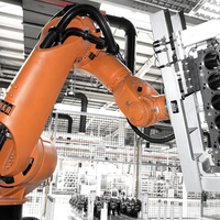 Robot industriel lourd personnalisé KUKA KR1000 Titan avec moteur et propulseur, charge utile de 1000 kg pour les applications de manutention et d'empilage