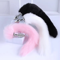 Queue de renard détachable, plug anal étanche, jouets sexuels écologiques, kit de bondage romantique pour adultes, jeu intime confortable pour couples