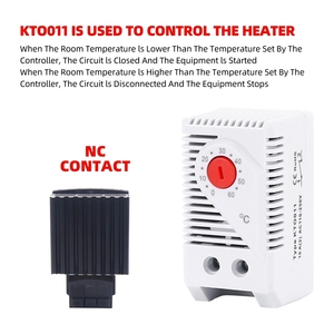 Regulador de Temperatura ZR011, Controlador de Temperatura <span class=keywords><strong>KTO</strong></span> 011, Termostato KTS 011, Interruptor de Control de Temperatura - Product Image 2