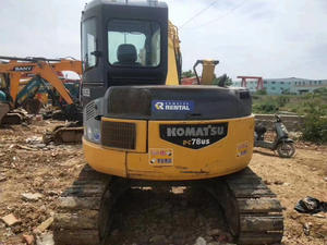 Mini-excavatrice d'occasion Komatsu PC78US 8 tonnes, 90% NEUVE, hydraulique, sur chenilles, avec boîte de vitesses, moteur, pompe, faible nombre d'heures, pour travaux de terrassement - Product Image 3