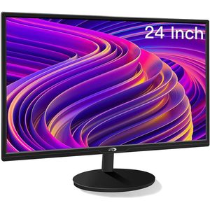 Stgaubron จอแสดงผล LED 24นิ้วแบบเอียงตามหลักสรีรศาสตร์สำหรับเล่นเกม FHD 1920x1080P 99% sRGB สำหรับ VGA 100Hz REFRESH Rate - Product Image 3