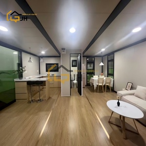 וילון זכוכית 20ft 40ft מתקפל casa טרומי להרחבה סבתא שטוח בית מיכל בית פריפאב נייד בית קטן לחיות - Product Image 4