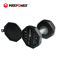 Jeu de tournevis Maxpower pour l'entretien domestique avec logo personnalisé, 20 embouts, kit d'outils domestiques avec boîte à outils en forme d'haltère facile à transporter