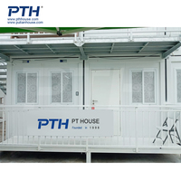 Apartamento Contenedor de Dos Pisos PTH, Casas Modulares de Alto Estándar con Instalación Rápida y Diseño Moderno en Venta
